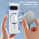 Techsuit SmartMag Book Case Google Pixel 10 / 10 Pro Light Blue