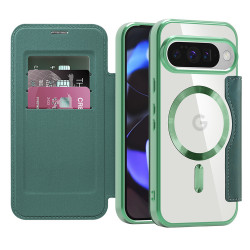 Techsuit SmartMag Book Case Google Pixel 10 / 10 Pro Green