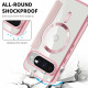 Techsuit SmartMag Book Case Google Pixel 10 / 10 Pro Pink