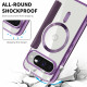 Techsuit SmartMag Book Case Google Pixel 10 Pro XL Purple