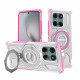 Techsuit Carbon Shield PRO Motorola Edge 60 Pro Pink Transparent Techsuit Carbon Shield PRO Motorola Edge 60 Pro Pink Transparent