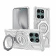 Techsuit Carbon Shield PRO Motorola Edge 60 Pro White Transparent