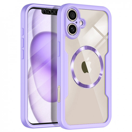 Techsuit ColorVerse 360 MagSafe Series + Screen Protector iPhone 17 Purple