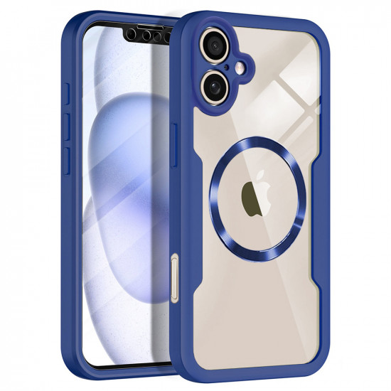 Techsuit ColorVerse 360 MagSafe Series + Screen Protector iPhone 17 Blue