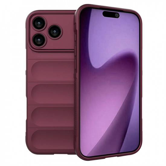 Techsuit Magic Shield iPhone 17 Pro Bordeaux