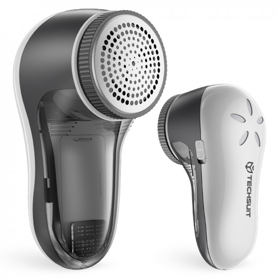 Techsuit Clothing Lint Remover Flufix (ACS1) 9000 Revolutions Per Minute, ABS, Stainless Steel Grey