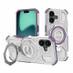 Techsuit Carbon Shield PRO iPhone 16 Purple Transparent