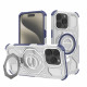 Techsuit Carbon Shield PRO iPhone 15 Pro Max Blue Transparent