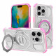 Techsuit Carbon Shield PRO iPhone 16 Pro Max Pink Transparent