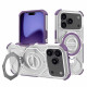 Techsuit Carbon Shield PRO iPhone 17 Pro Purple Transparent