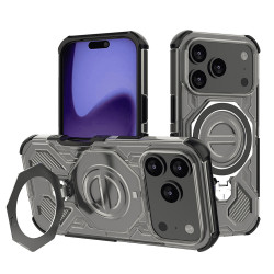 Techsuit Carbon Shield PRO iPhone 17 Pro Smoke Black