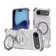 Techsuit Carbon Shield PRO iPhone 17 Air Purple Transparent