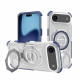 Techsuit Carbon Shield PRO iPhone 17 Air Blue Transparent