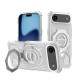 Techsuit Carbon Shield PRO iPhone 17 Air White Transparent