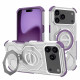 Techsuit Carbon Shield PRO iPhone 17 Pro Max Purple Transparent