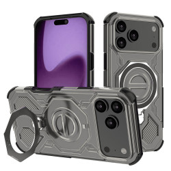 Techsuit Carbon Shield PRO iPhone 17 Pro Max Smoke Black