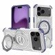 Techsuit Carbon Shield PRO iPhone 17 Pro Max Blue Transparent
