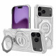 Techsuit Carbon Shield PRO iPhone 17 Pro Max White Transparent