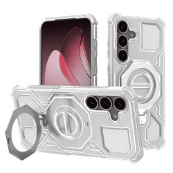 Techsuit Carbon Shield PRO Samsung Galaxy S25 White Transparent