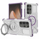 Techsuit Carbon Shield PRO Samsung Galaxy S24 Ultra Purple Transparent