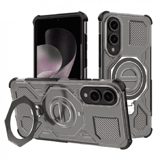 Techsuit Carbon Shield PRO Samsung Galaxy S25 Edge Smoke Black