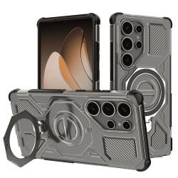 Techsuit Carbon Shield PRO Samsung Galaxy S25 Ultra Smoke Black