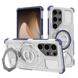 Techsuit Carbon Shield PRO Samsung Galaxy S25 Ultra Blue Transparent