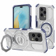 Techsuit Carbon Shield PRO Honor 200 Lite Blue Transparent