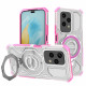 Techsuit Carbon Shield PRO Honor 200 Lite Pink Transparent