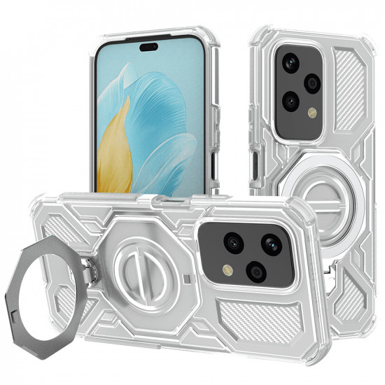 Techsuit Carbon Shield PRO Honor 200 Lite White Transparent