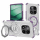 Techsuit Carbon Shield PRO Xiaomi Redmi Note 14 Pro 5G / Poco X7 Purple Transparent
