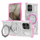 Techsuit Carbon Shield PRO Motorola Edge 50 Pink Transparent