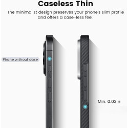 Techsuit Aramid Fiber MagSafe iPhone 16 Pro Max Black Techsuit Aramid Fiber MagSafe iPhone 16 Pro Max Black