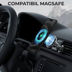 Techsuit Aramid Fiber MagSafe iPhone 15 Pro Max Black Techsuit Aramid Fiber MagSafe iPhone 15 Pro Max Black