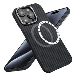 Techsuit Aramid Fiber MagSafe iPhone 15 Pro Black