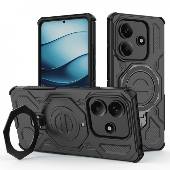 Techsuit Carbon Shield PRO Xiaomi Redmi Note 14 5G Black