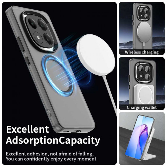 Techsuit CandyCase MagSafe Xiaomi Redmi Note 14 Pro+ 5G Black Techsuit CandyCase MagSafe Xiaomi Redmi Note 14 Pro+ 5G Black