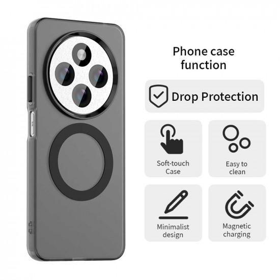 Techsuit CandyCase MagSafe Xiaomi Redmi 14C / Poco C75 Black