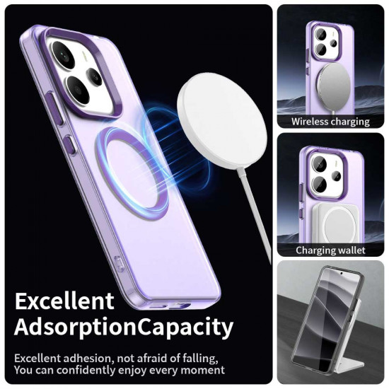 Techsuit CandyCase MagSafe Xiaomi Redmi Note 14 5G Purple