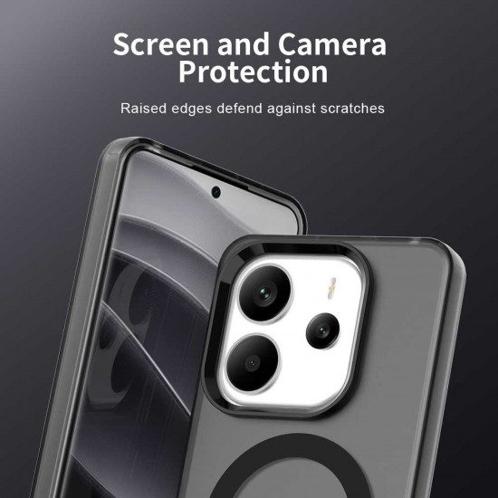 Techsuit CandyCase MagSafe Xiaomi Redmi Note 14 5G Black