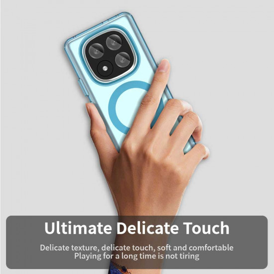 Techsuit CandyCase MagSafe Xiaomi Redmi Note 14 Pro+ 5G Blue