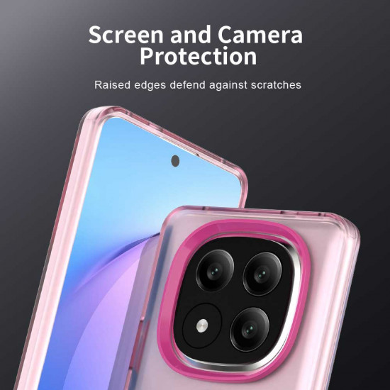 Techsuit CandyCase MagSafe Xiaomi Redmi Note 14 Pro+ 5G Pink