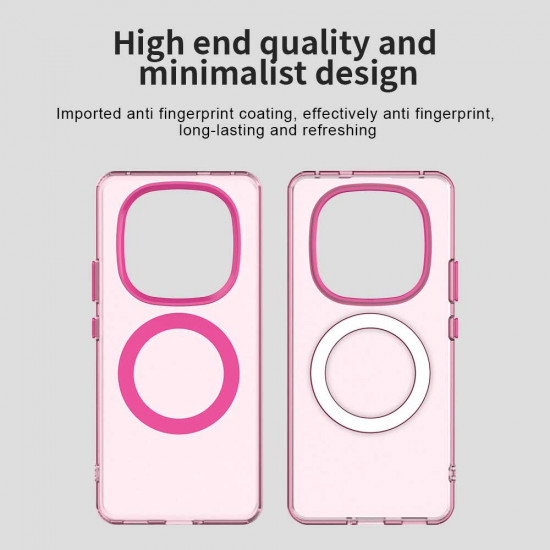 Techsuit CandyCase MagSafe Xiaomi Redmi Note 14 Pro+ 5G Pink