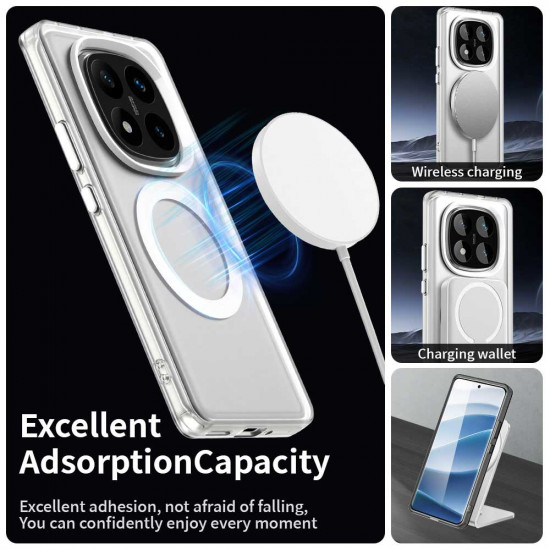 Techsuit CandyCase MagSafe Xiaomi Redmi Note 14 Pro 4G White