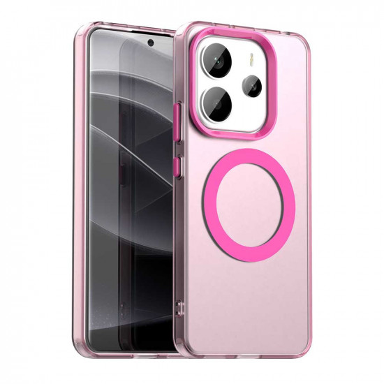 Techsuit CandyCase MagSafe Xiaomi Redmi Note 14 4G (Regional) Pink