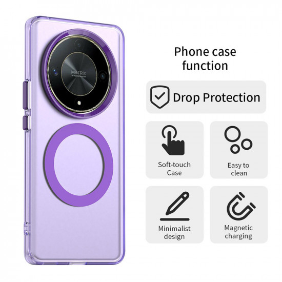 Techsuit CandyCase MagSafe Honor Magic6 Lite Purple
