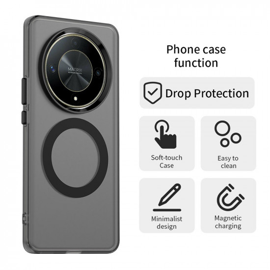 Techsuit CandyCase MagSafe Honor Magic6 Lite Black