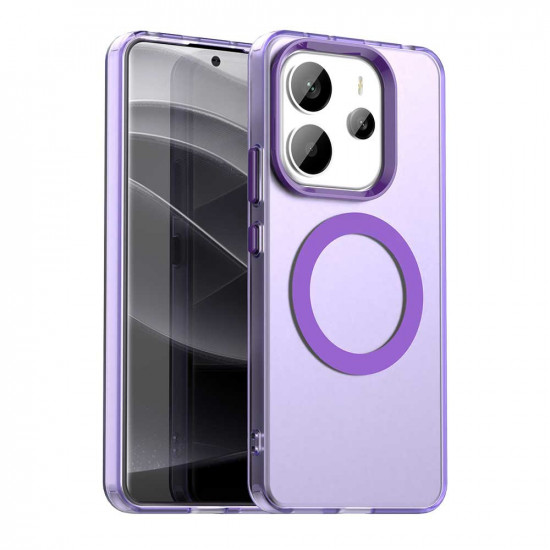 Techsuit CandyCase MagSafe Xiaomi Redmi Note 14 4G (Standard) Purple