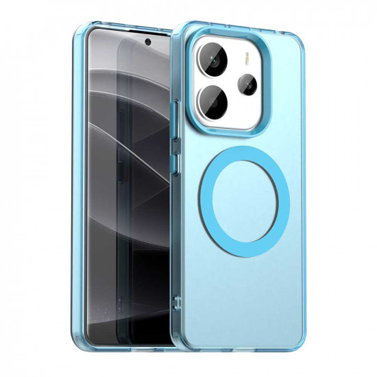 Techsuit CandyCase MagSafe Xiaomi Redmi Note 14 4G (Standard) Blue