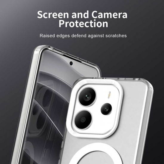 Techsuit CandyCase MagSafe Xiaomi Redmi Note 14 4G (Standard) White